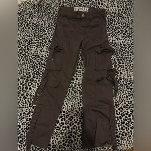 VIP Black Straight Leg Women Jeans